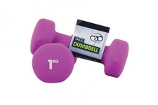 neoprene dumbell pair 1kg